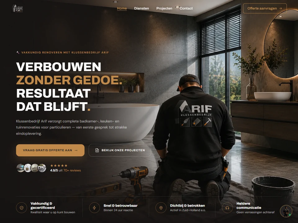 Klussenbedrijf Arif